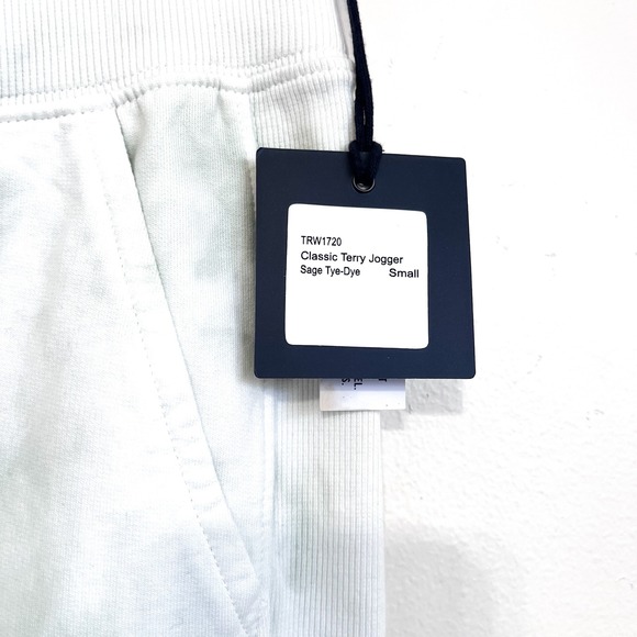 The Normal Brand Mens Classic Terry Jogger Pants Size S Sage Tye Dye Drawstring - Picture 5 of 8